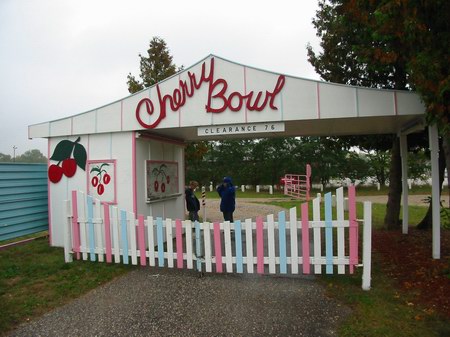 Cherry Bowl Drive-In Theatre - Lane - Photo From Water Winter Wonderland